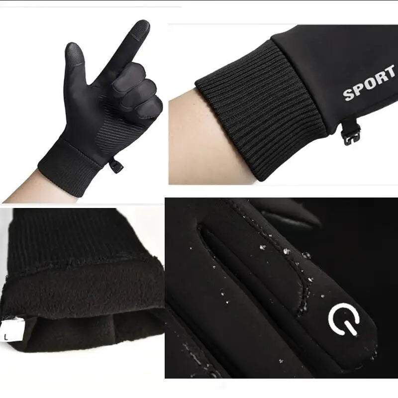 Gants ArcticShield Winter à écran tactile pour femmes et hommes, imperméables et chauds