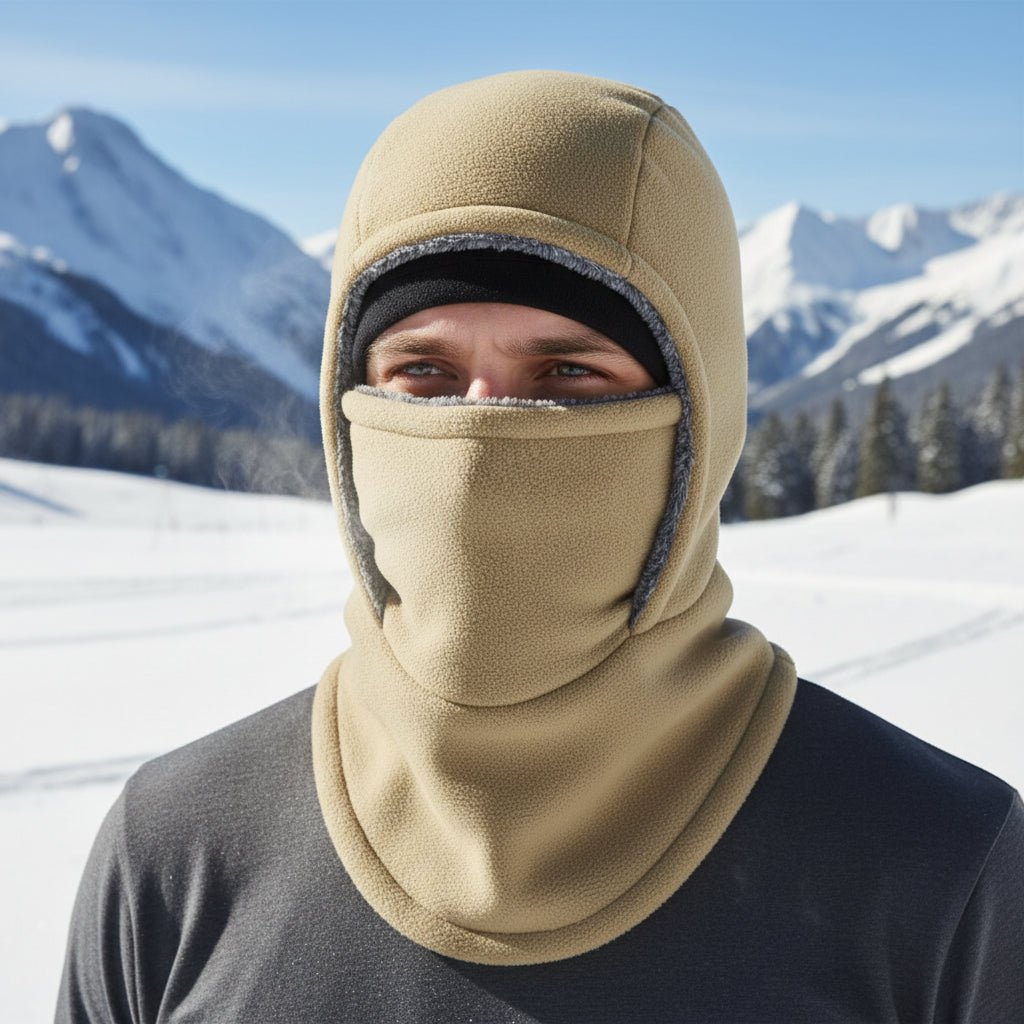 Balaclava térmica de forro polar Arctic Shield para ciclismo y deportes al aire libre, cálida y cortaviento