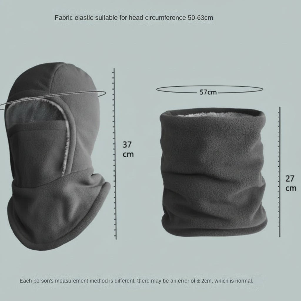 Balaclava térmica de forro polar Arctic Shield para ciclismo y deportes al aire libre, cálida y cortaviento