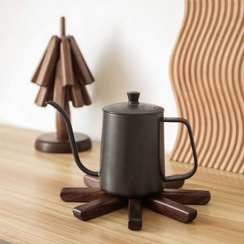 VerroLux Premium Walnut Placemats for Sophisticated Hosts