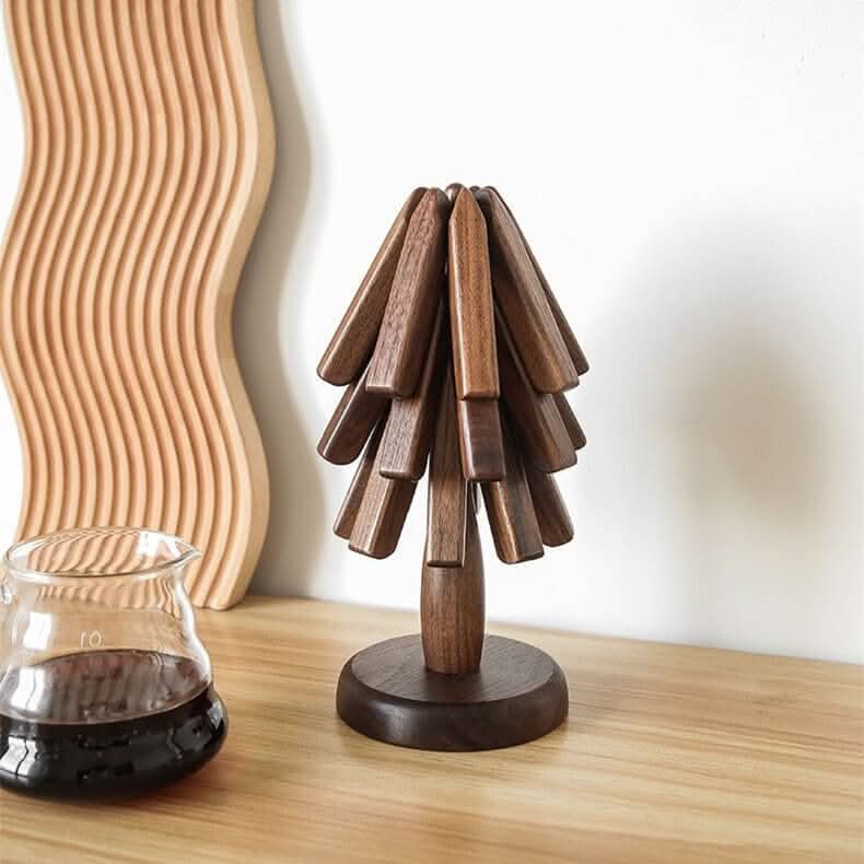VerroLux Premium Walnut Placemats for Sophisticated Hosts