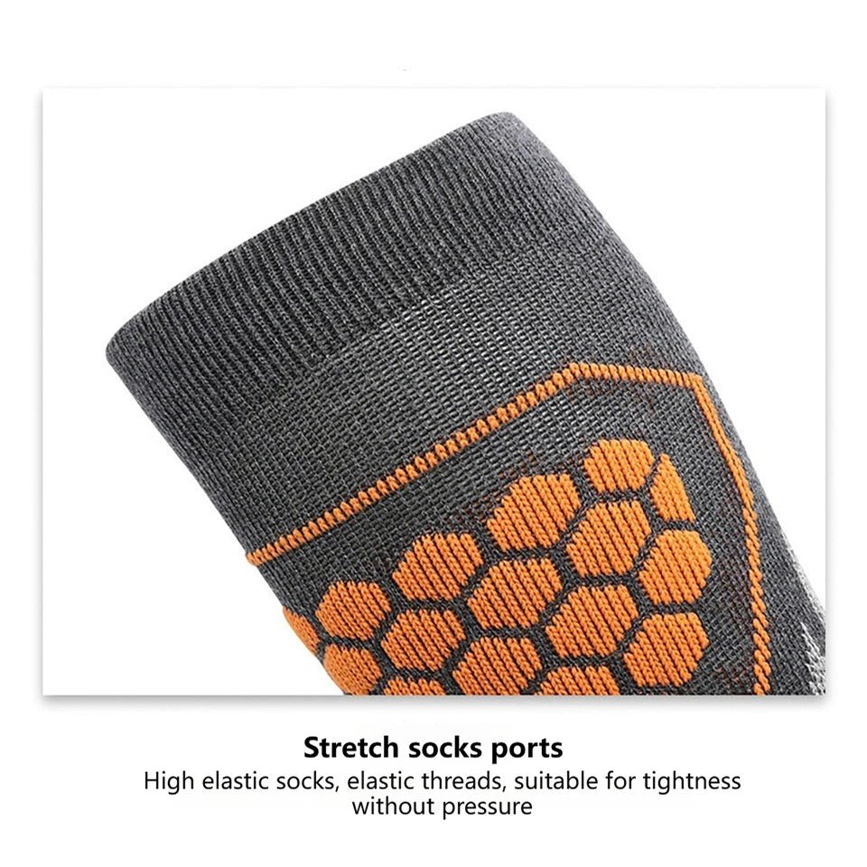 NordGuard Insulated Wool Knee-High Socks For Winter Sports Unisex Comfort