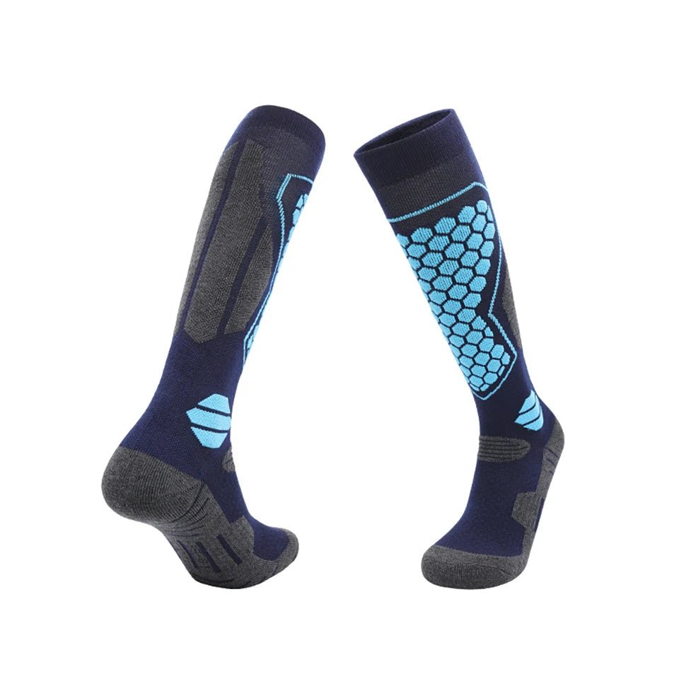 NordGuard Insulated Wool Knee-High Socks For Winter Sports Unisex Comfort