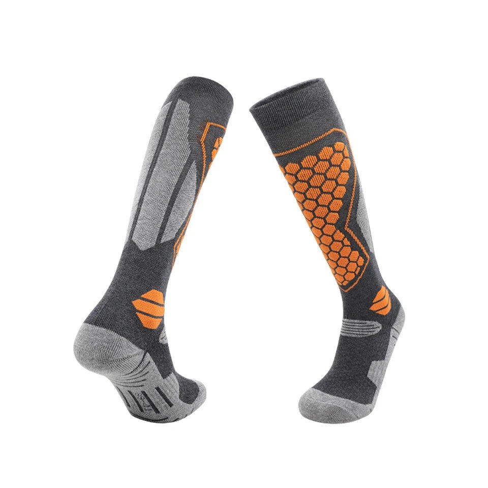 NordGuard Insulated Wool Knee-High Socks For Winter Sports Unisex Comfort