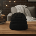 CozyWeave naisten virkattu villainen talvihattu, lämmin ja mukava rentoon ulkoiluun