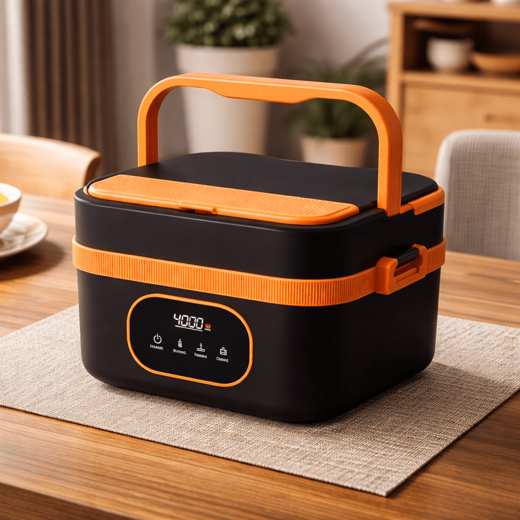 Workwarm frokostboks trådløs selvopvarmende med timer