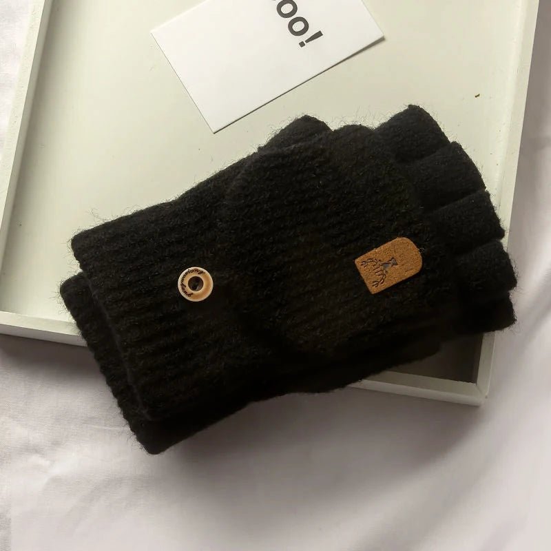 Snowhands Half-Finger Gloves For Everyday Style On The Go