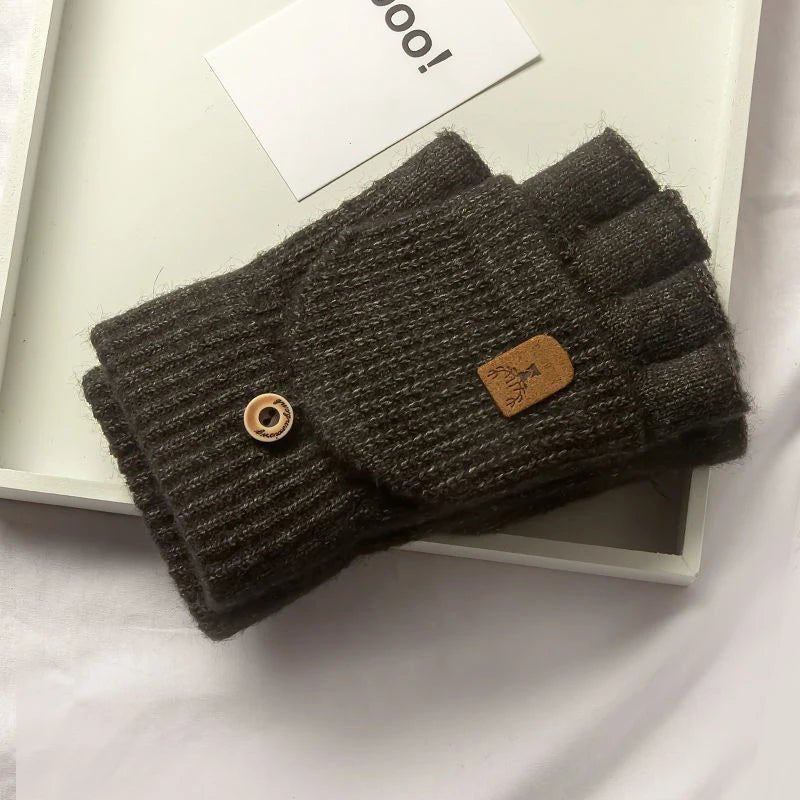 Snowhands Half-Finger Gloves For Everyday Style On The Go