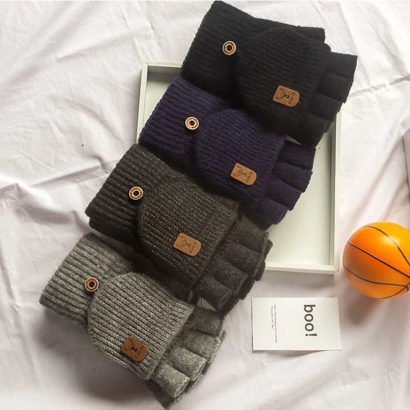 Snowhands Half-Finger Gloves For Everyday Style On The Go