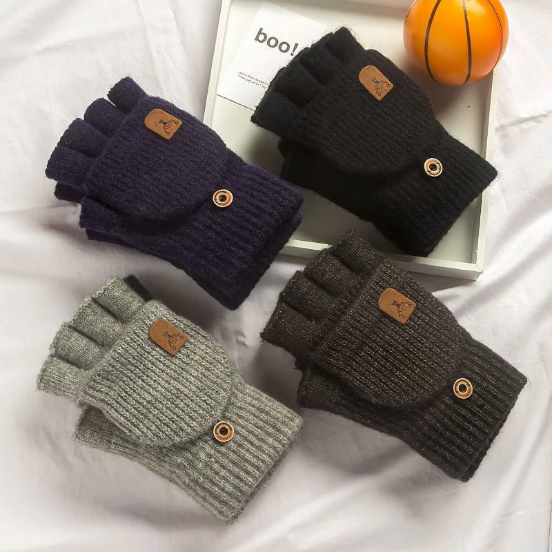 Snowhands Half-Finger Gloves For Everyday Style On The Go