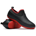 SafeStride Waterproof Slip-On Work Shoes For Comfort And Job Site Protection