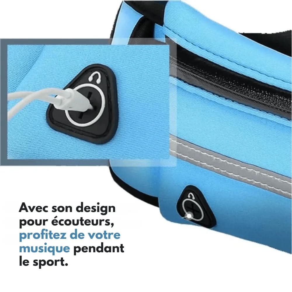 AeroPouch Ultra Lekka Wodoodporna Sportowa Saszetka Na Pas Do Treningu I Codziennego Użytku