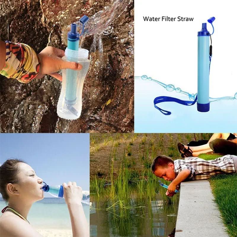 TrailGuard Survival Filter Portable Water Filter For Emergencies Outdoor Adventures