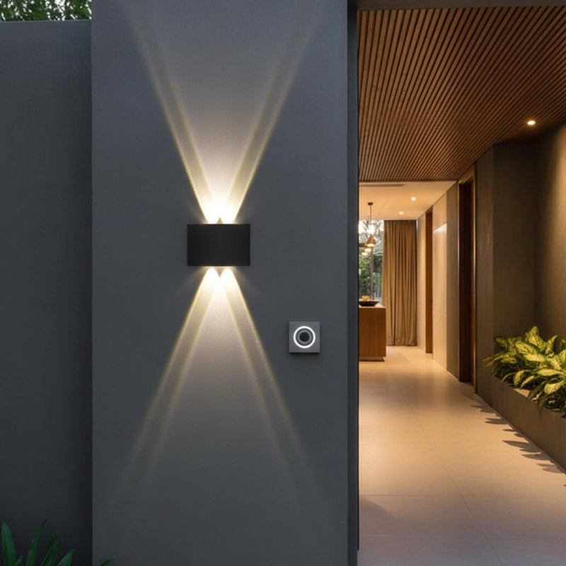 Glowfort Aluminium Finish Waterproof Led Outdoor Light