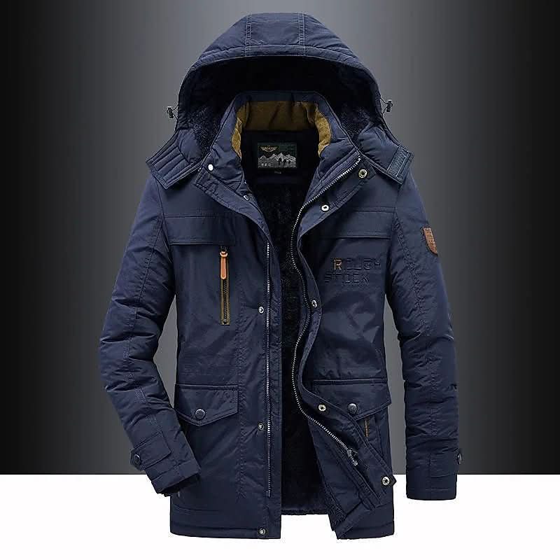 GlacierEdge Winter Quilted Parka For Cold Weather And Daily Outdoor Wear