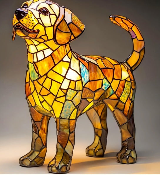 Lampka nocna GlowPet zapewnia kojące światło do sypialni i korytarzy.