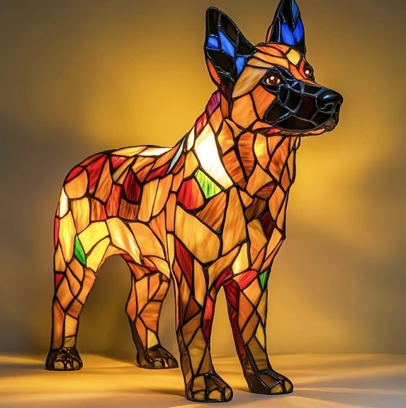 Lampka nocna GlowPet zapewnia kojące światło do sypialni i korytarzy.
