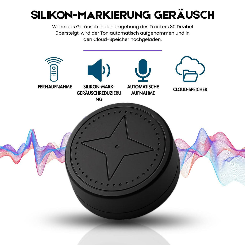 Mini GPS Locator Featuring Magnetic Clip Real Time Valuables Tracking