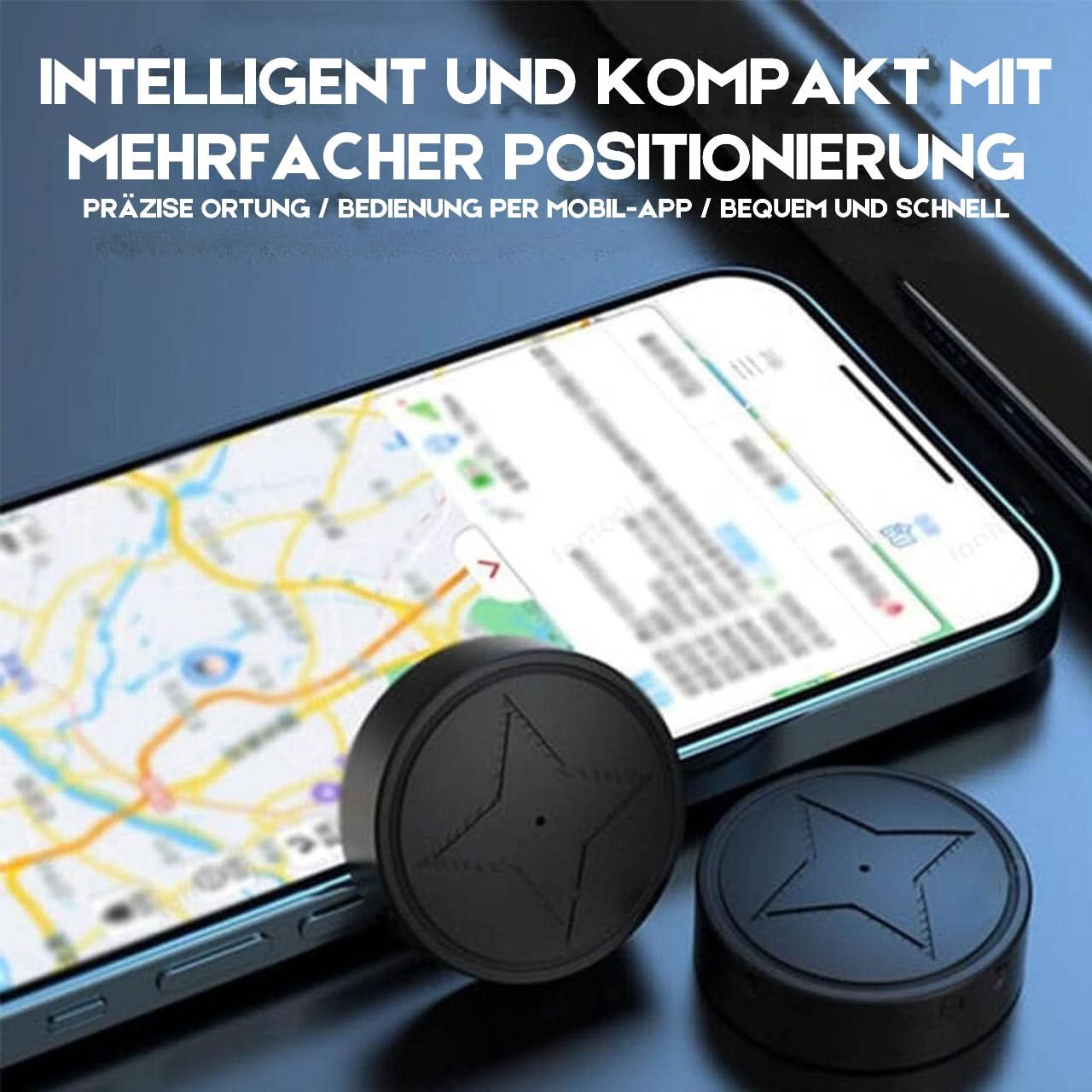 Mini GPS Locator Featuring Magnetic Clip Real Time Valuables Tracking
