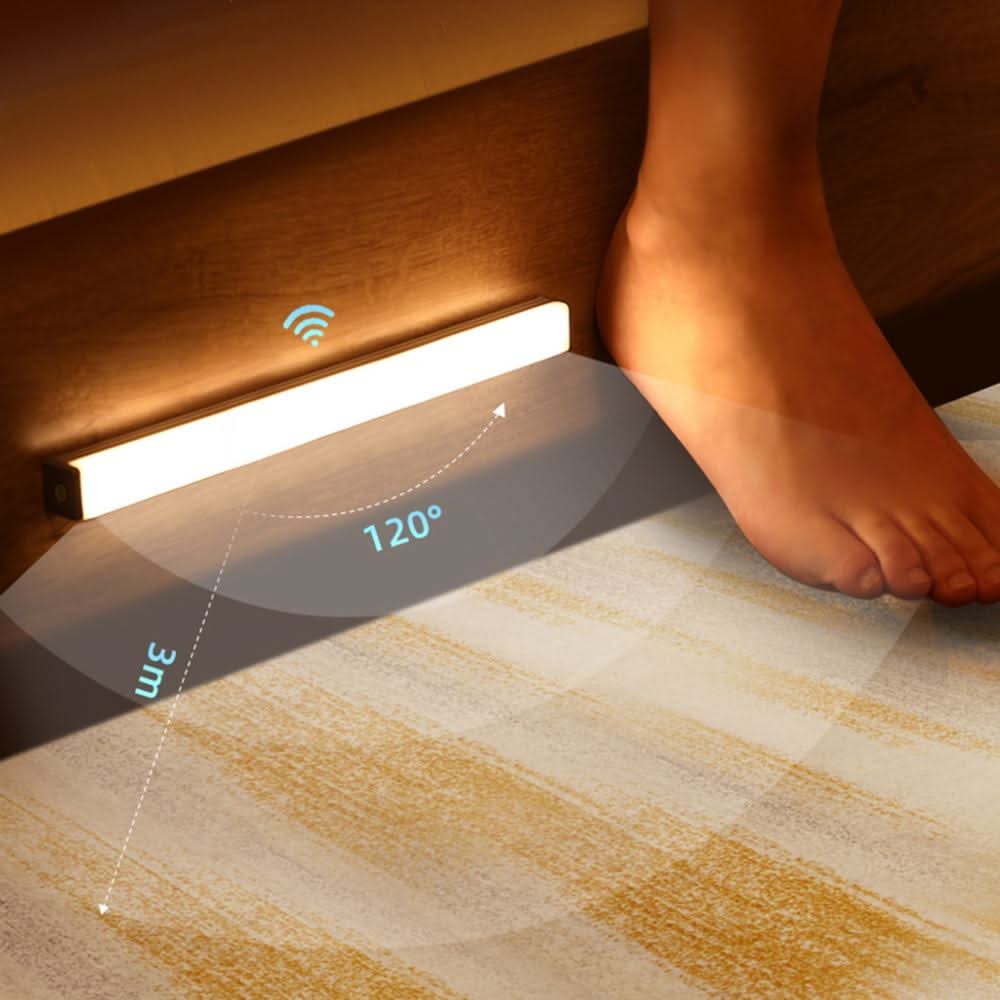 Lumină LED wireless Brightmove cu senzor de mișcare, dimensiune flexibilă și alimentare USB