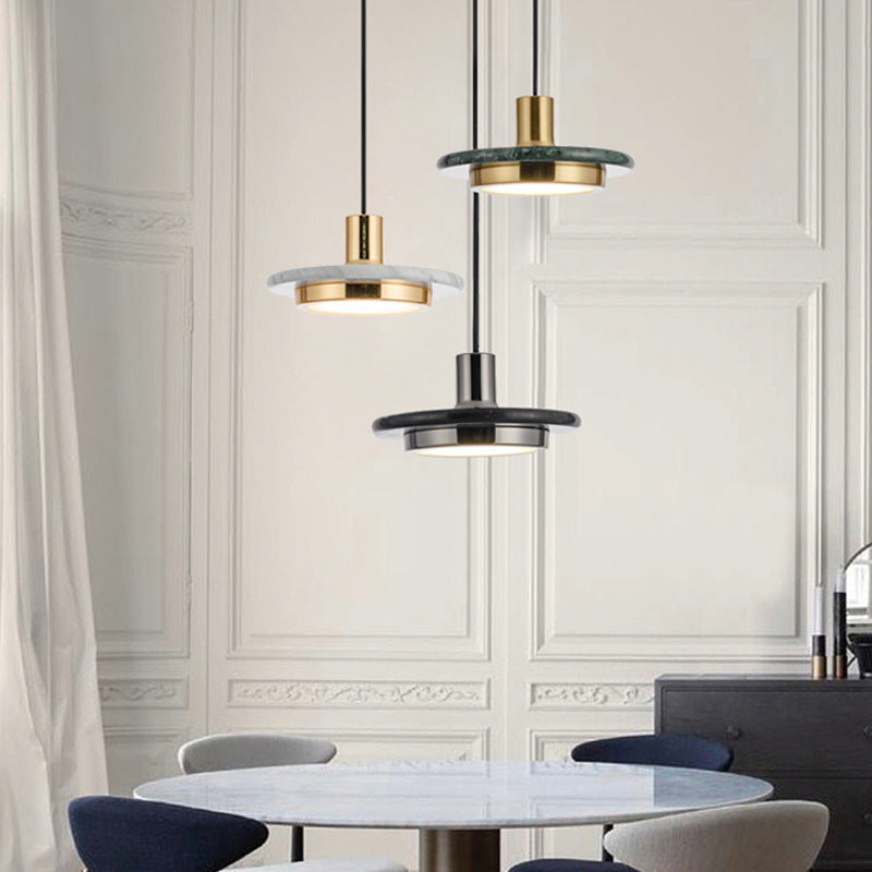 Lámpara Colgante de Mármol Lyria para Cocina, Diseño Moderno Minimalista