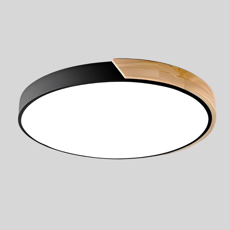 Lámpara de techo LED escandinava con iluminación suave para dormitorios o espacios de trabajo