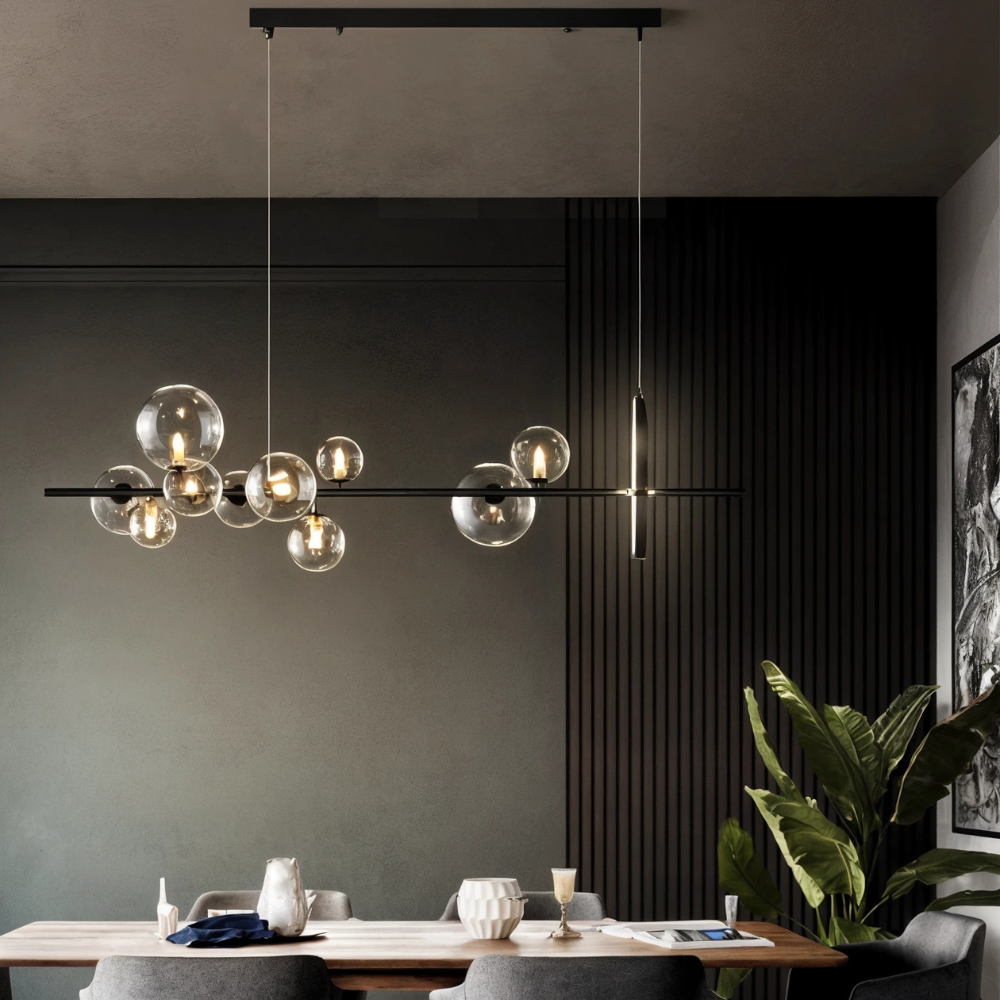 Candelabru Modern NovaLuxe pentru Iluminat Elegant al Casei