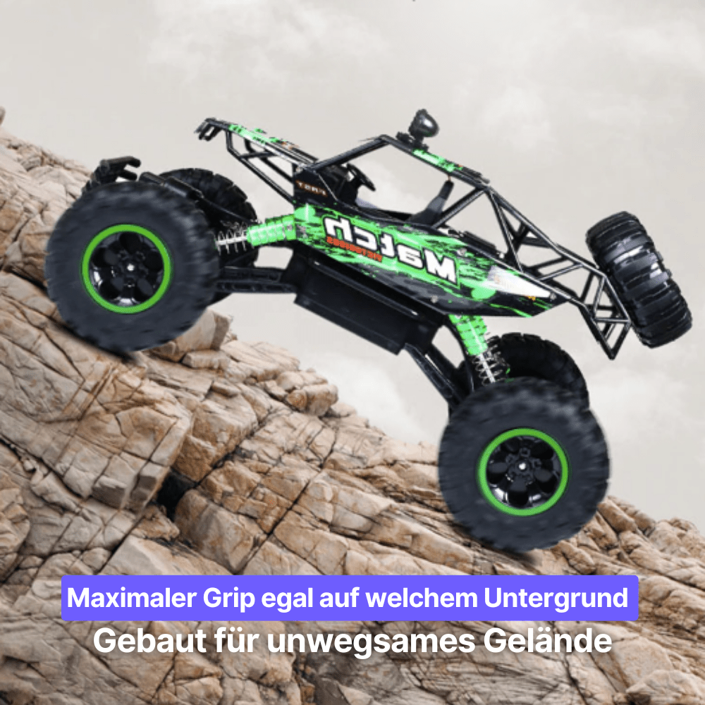 ThunderRidge X4 Rugged Remote-Control Monster Truck For All-Terrain Outdoor Adventures