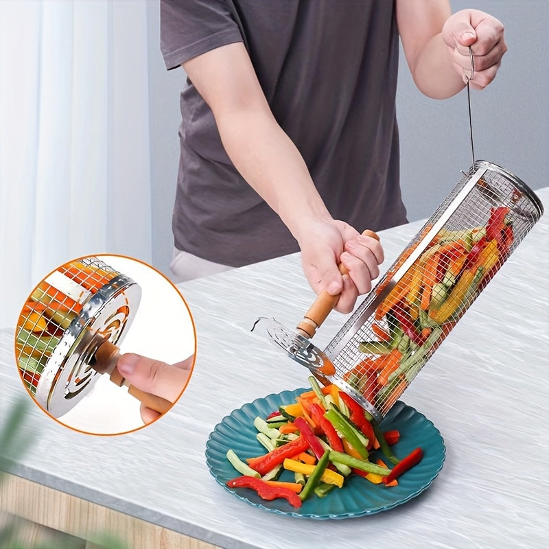 Eldkorg Öppen Låggrill Set, Portabel och Värmetålig