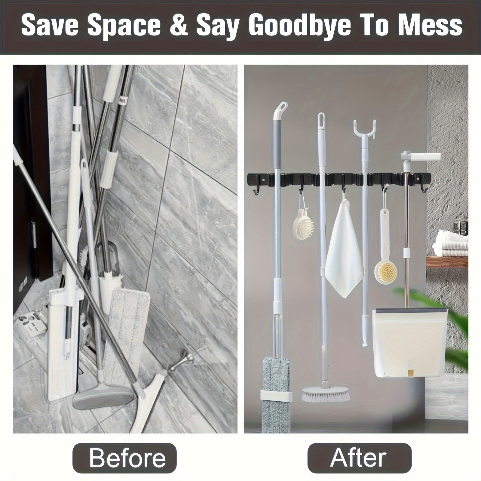 UtilityPro Space Saving Wall Organizer For Garage And Outdoor Use, Rust-Resistant