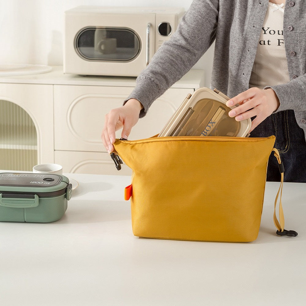 Dumplinpack isolert lunsjbag med sammenleggbar design for enkel daglig bæring