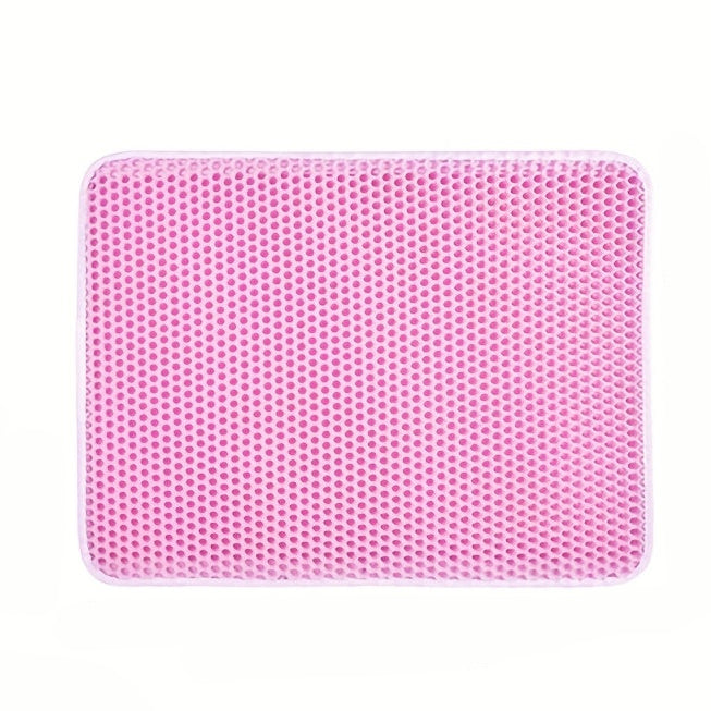 Pawcatcher Honeycomb vedenpitävä kissanhiekkamatto hajunhallinnalla, pestävä