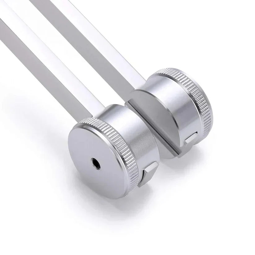 AuroraTone 128Hz Aluminum Alloy Tuning Fork With Mallet For Education And Demonstrations