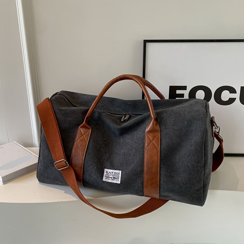 Borsa da viaggio Luxibag Vintage lavata con organizer multiuso e grande capacità