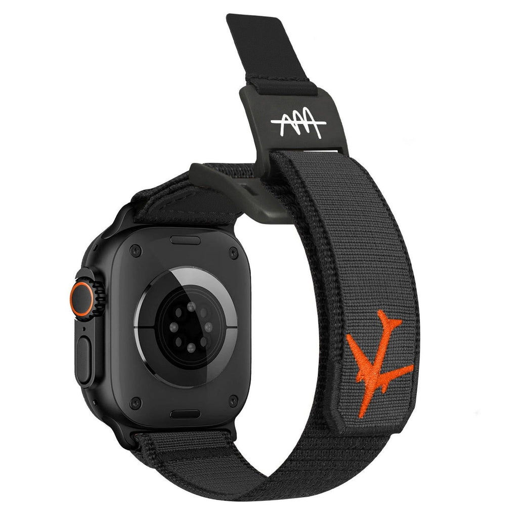 Wild Trail Magnetic Buckle Nylon Watch Band For Apple Watch Replacement