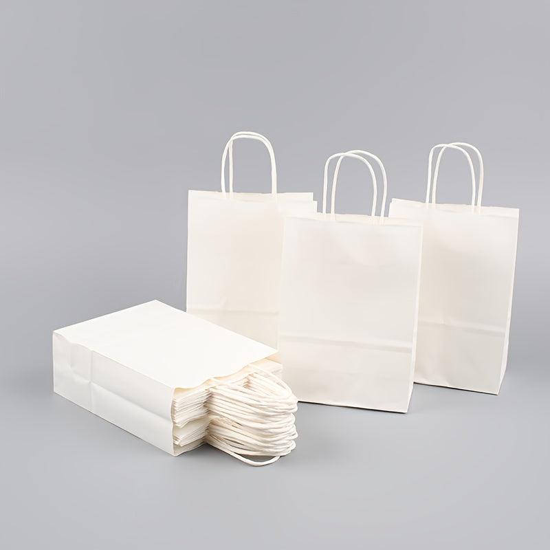 Partybag kraftpapír táskák több méretben, 50/100 darab Halloweenre és ajándékokhoz