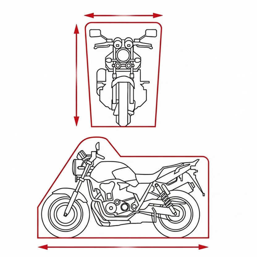 Motorvault Premium Indoor and Outdoor Scooter and Bicycle Cover With Lockable Design