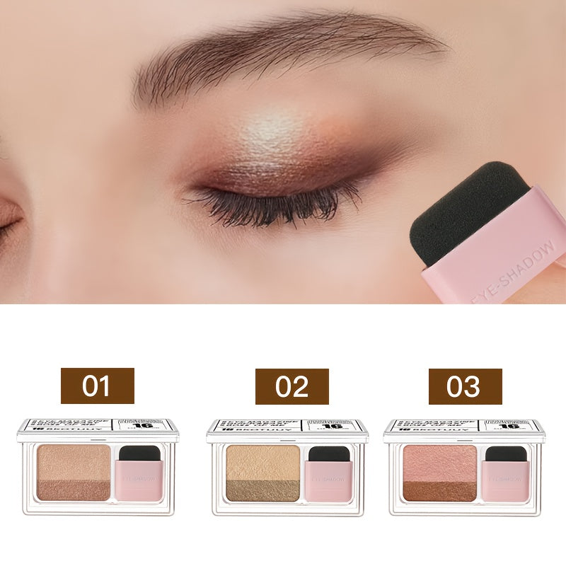 Glamista Waterproof Shadow Palette With Long-Lasting Color, 5-8 Shades