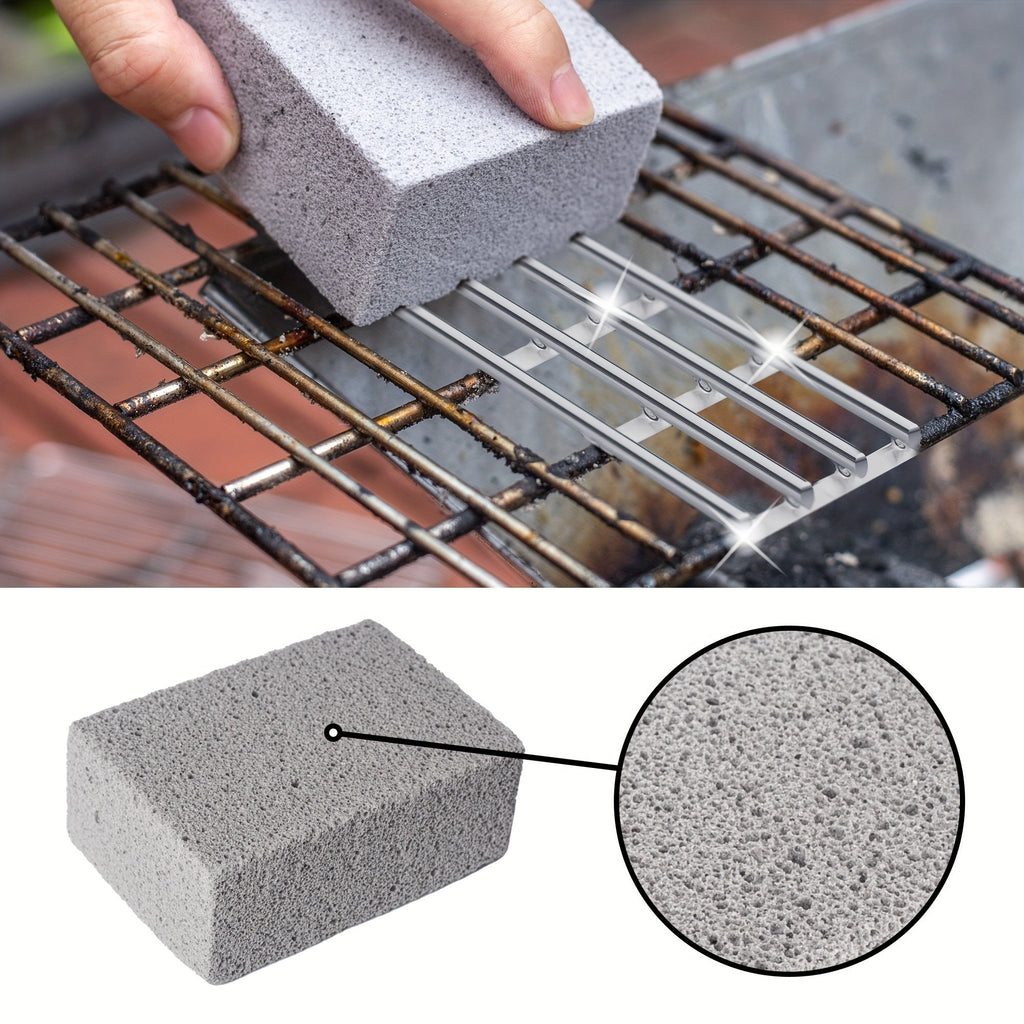 Pietra Pomice Non Graffiante Flameclean per la Pulizia di Griglie e Barbecue