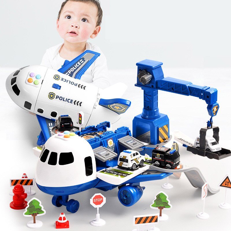 Voyager Aircraft And Vehicle Play Set Non Toxic ABS ASTM EN71 Safe Toy