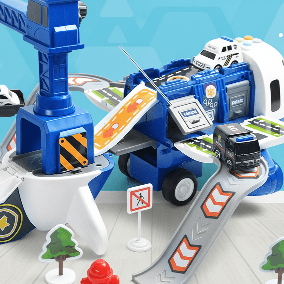 Voyager Aircraft And Vehicle Play Set Non Toxic ABS ASTM EN71 Safe Toy