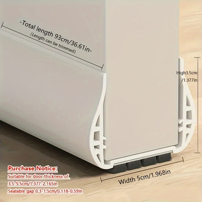 SnugBlock Adjustable Doorstop for Insulation and Soundproofing in Homes and Offices