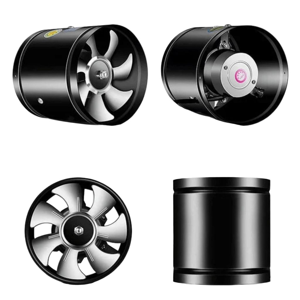 VentGlow Ventilador de Extractor Silencioso para Aire Fresco y Limpio