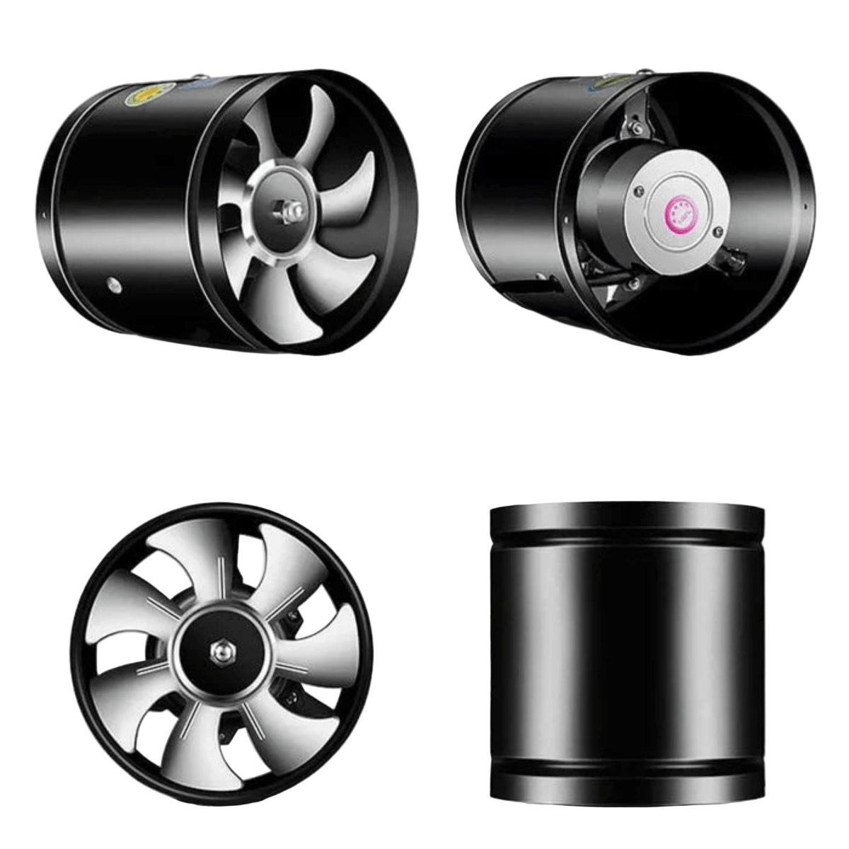 VentGlow Ventilador de Extractor Silencioso para Aire Fresco y Limpio