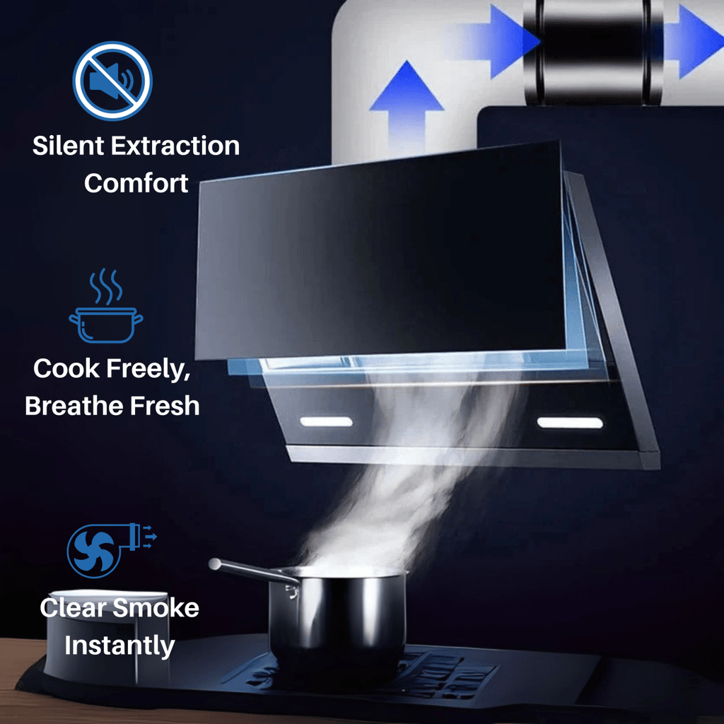 VentGlow Ventilador de Extractor Silencioso para Aire Fresco y Limpio