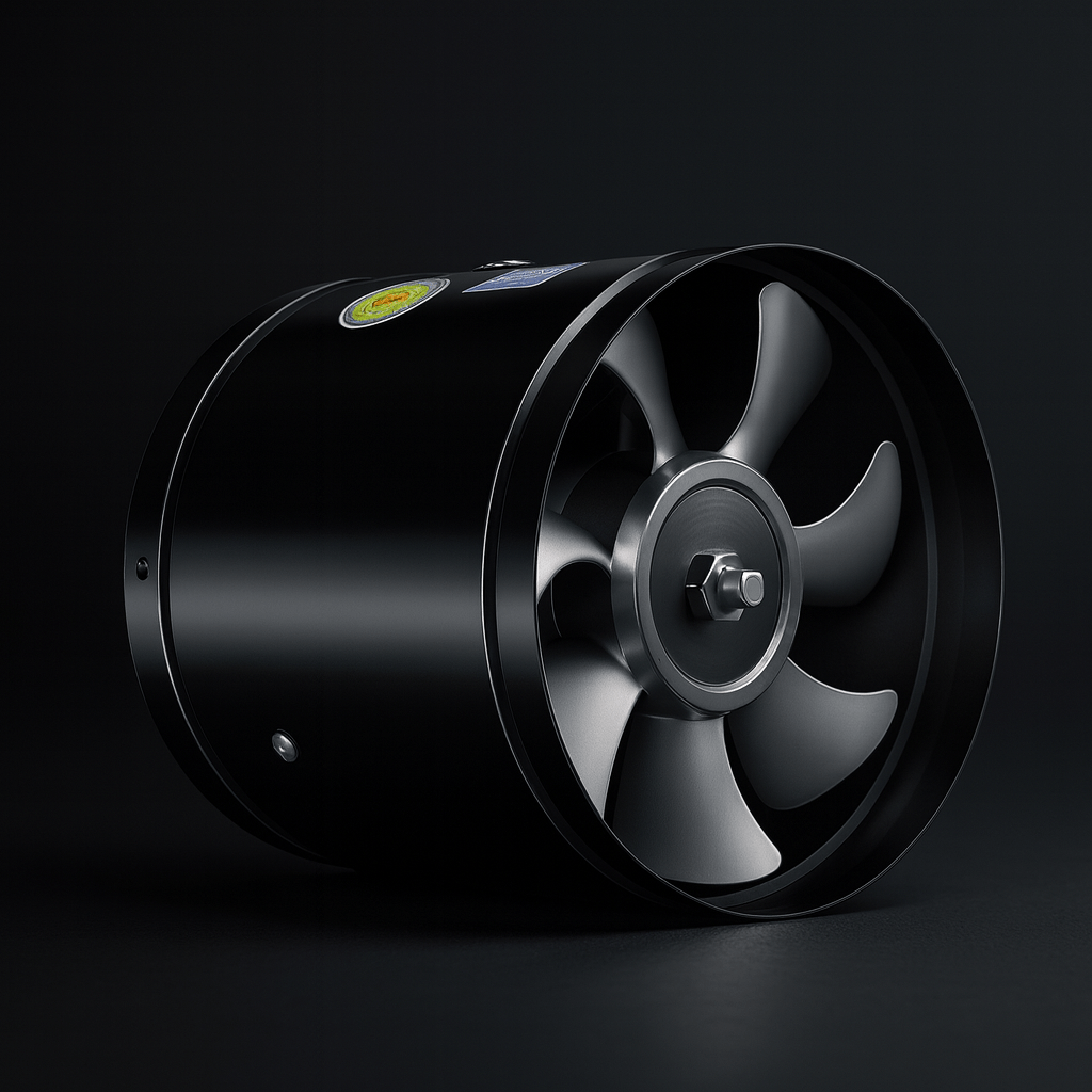 VentGlow Ventilador de Extractor Silencioso para Aire Fresco y Limpio