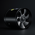 VentGlow Ventilador de Extractor Silencioso para Aire Fresco y Limpio