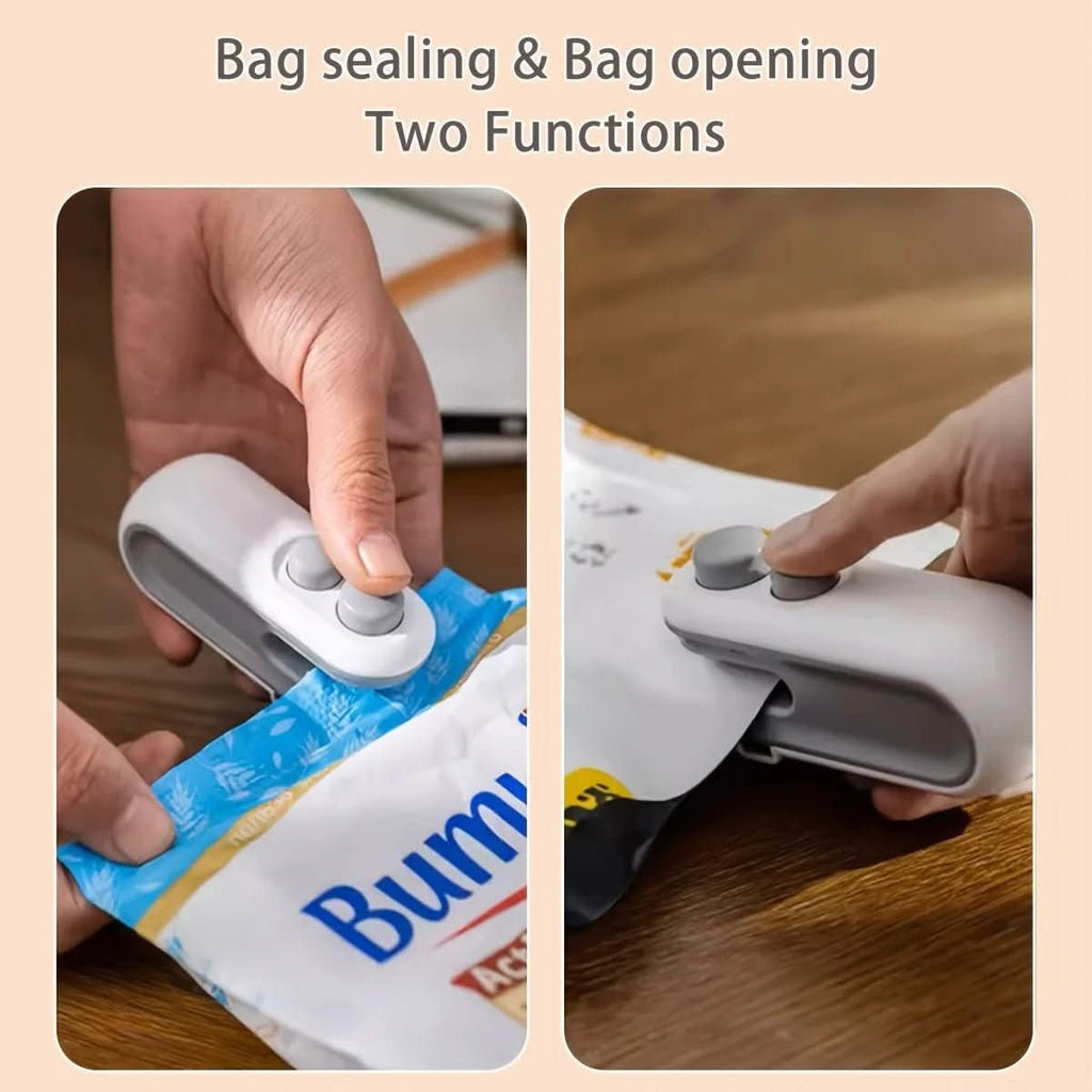 Ręczna zgrzewarka do torebek NovaSeal Pocket Bag Sealer utrzymuje świeżość jedzenia dla domowych kucharzy