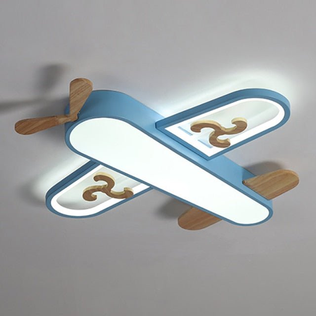 AeroGlow LED taklampe for barnesoverom, flydesign