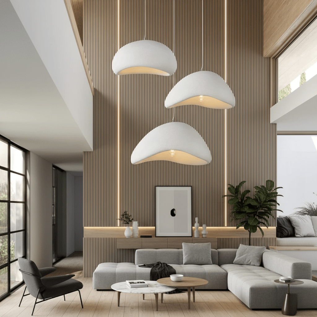 Lámpara Colgante de Techo Aurelia Glow con Regulación de Calidez para Hogares Modernos